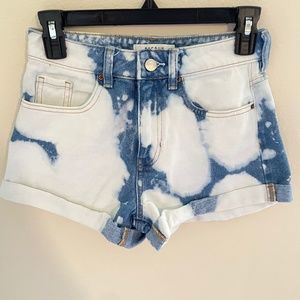 PacSun Bleached Denim Shorts